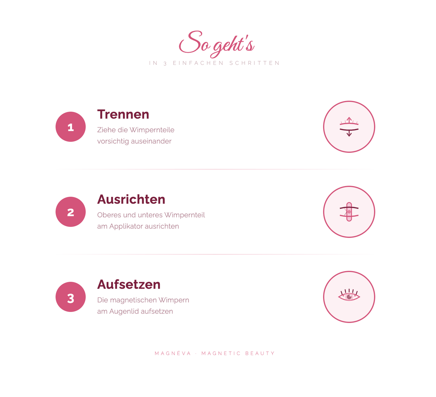 Magnéva Magnetische Wimpern