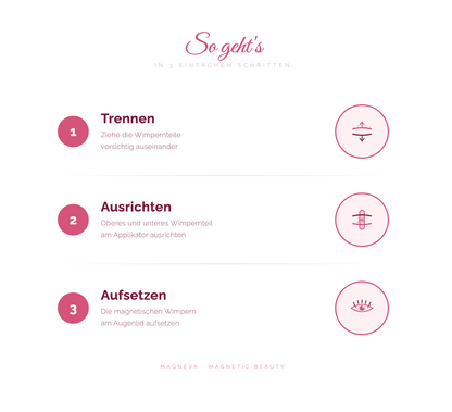 Magnéva Magnetische Wimpern