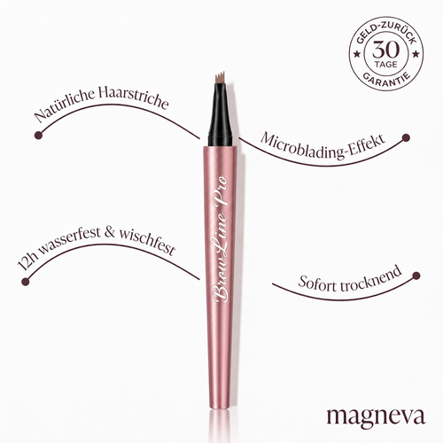 Magnéva BrowLine Pro – Wasserfester Micro-Augenbrauenstift