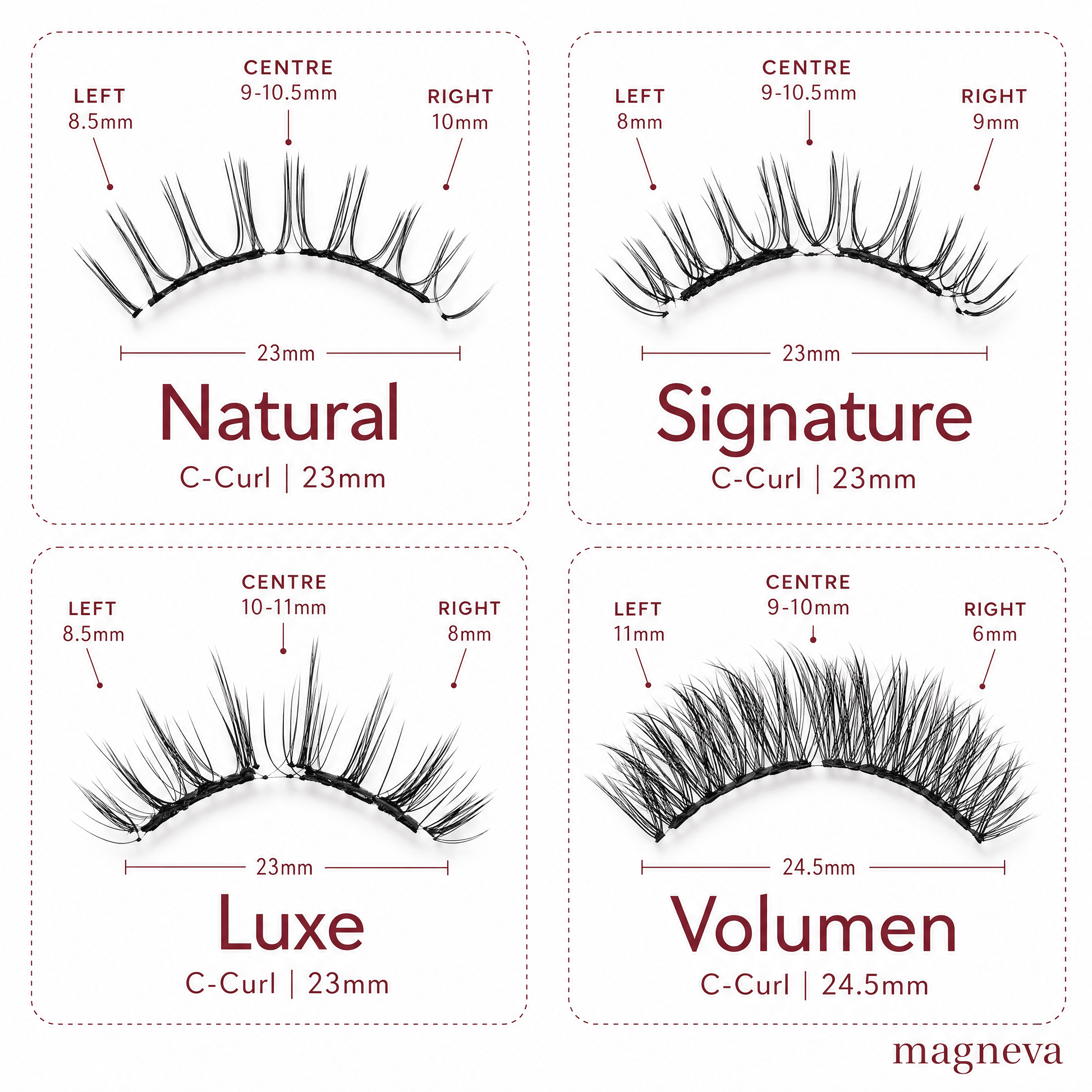 Magnéva Magnetische Wimpern
