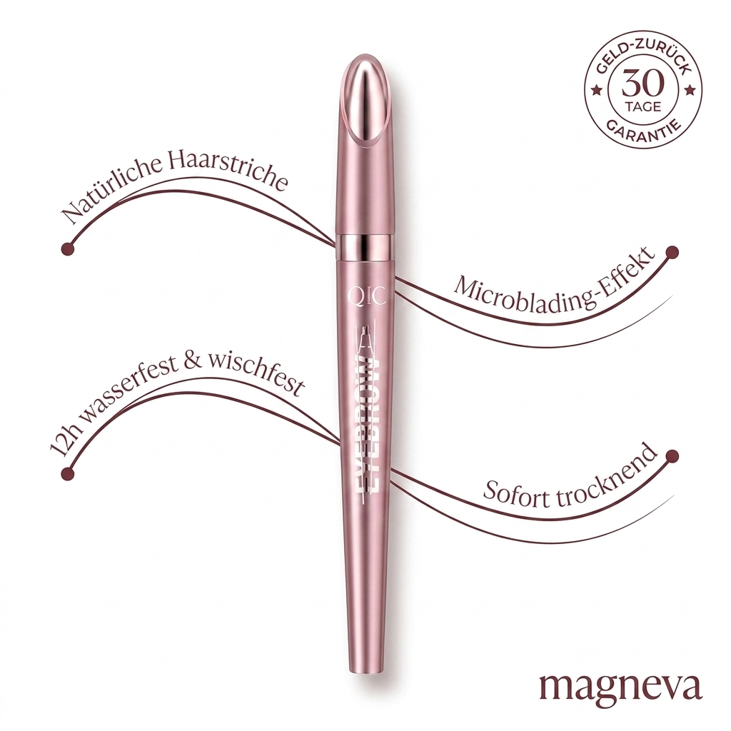 Magnéva BrowLine Pro – Wasserfester Micro-Augenbrauenstift